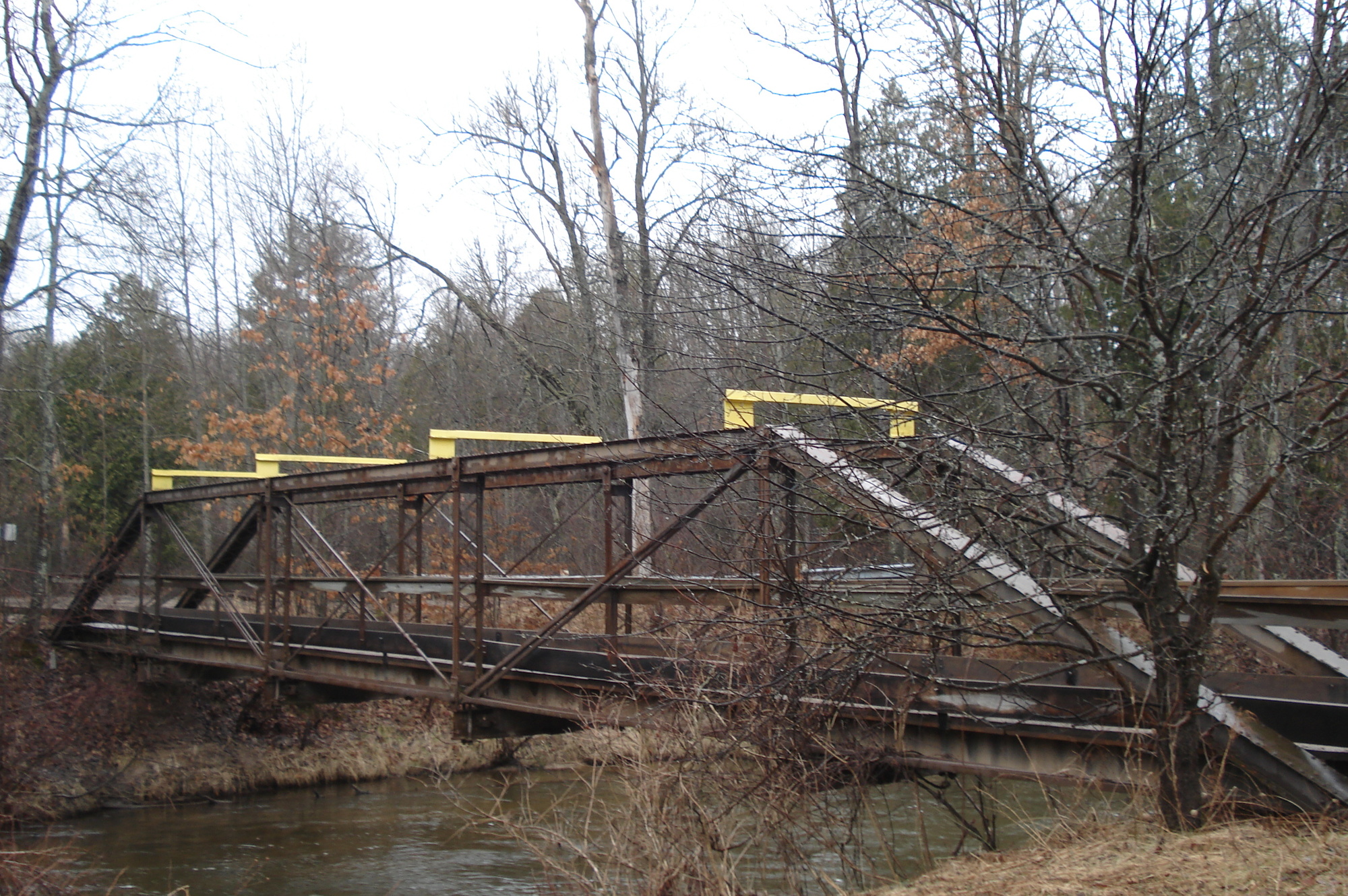 Design was recently completed for replacing the dual use off-road vehicle/snowmobile Lincoln Bridge in Lake County.