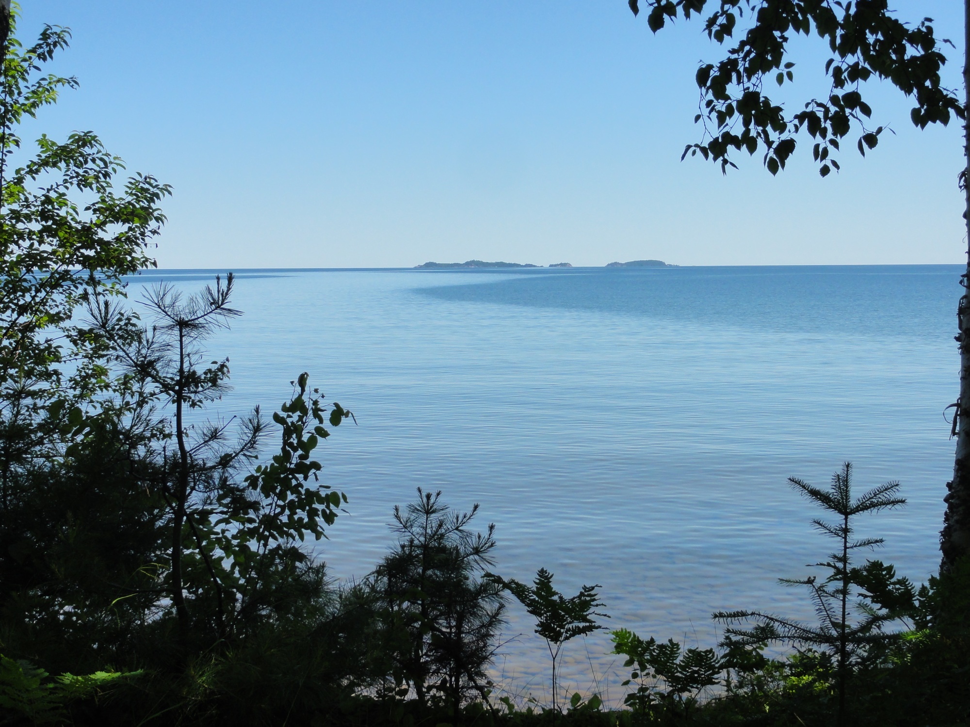 A beautiful vista shows Finlander Bay in Baraga County. (Keweenaw Land Trust photo)