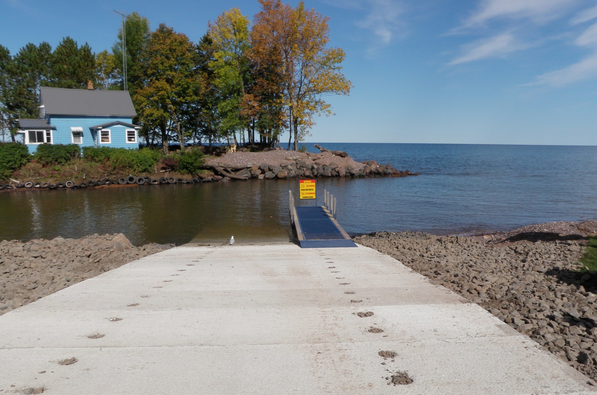 The Michigan Department of Natural Resources has completed work on the storm-damaged Oman Creek boating access site in Gogebic County.