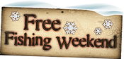 Free Fishing Weekend logo