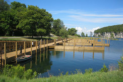 Fayette Snail Shell State Harbor Pier Construction 
