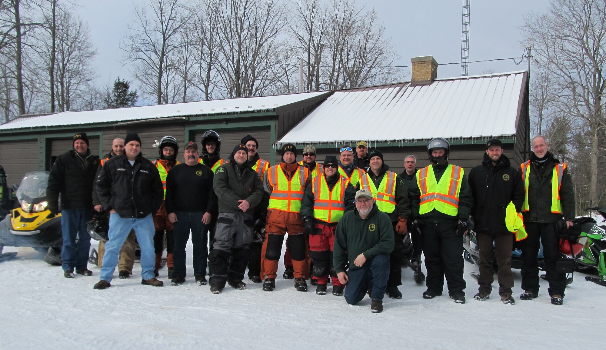 The 2017 DNR Black Lake sturgeon crew.