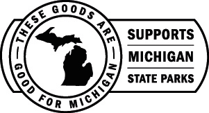 These goods are good for Michigan logo