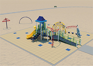 Grand Haven playground rendering