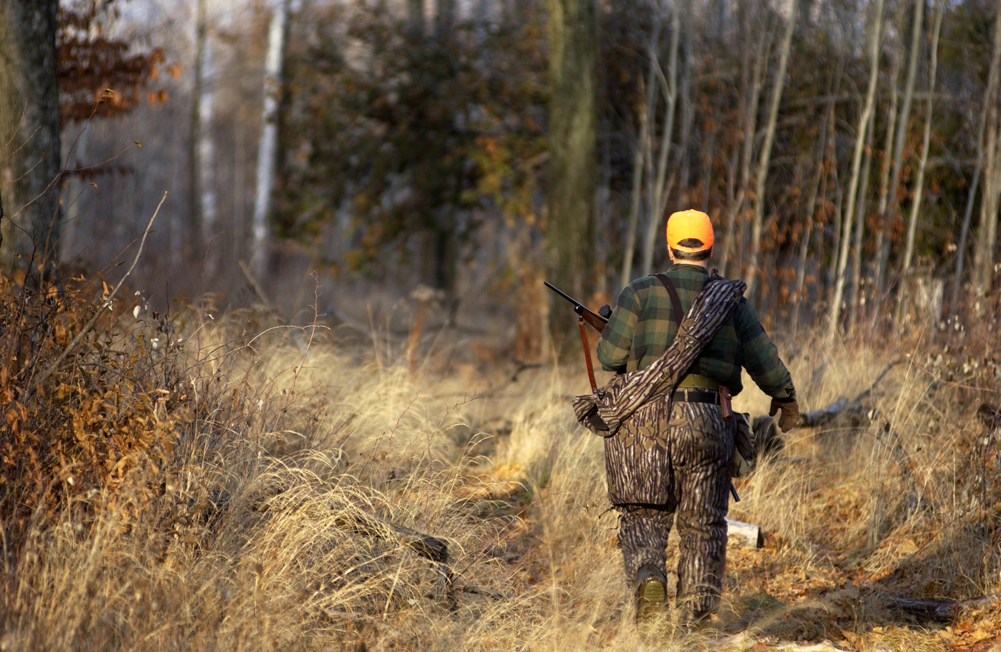 A Michigan hunter takes to the field. Hunters and others in Michigan will continue to play a vital role in battling bovine tuberculosis.