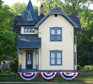 exterior photo of Victorian Mann House