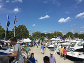 crowd at Metro Boat Show