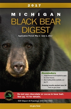 2017 Michigan Bear Hunting Digest cover image