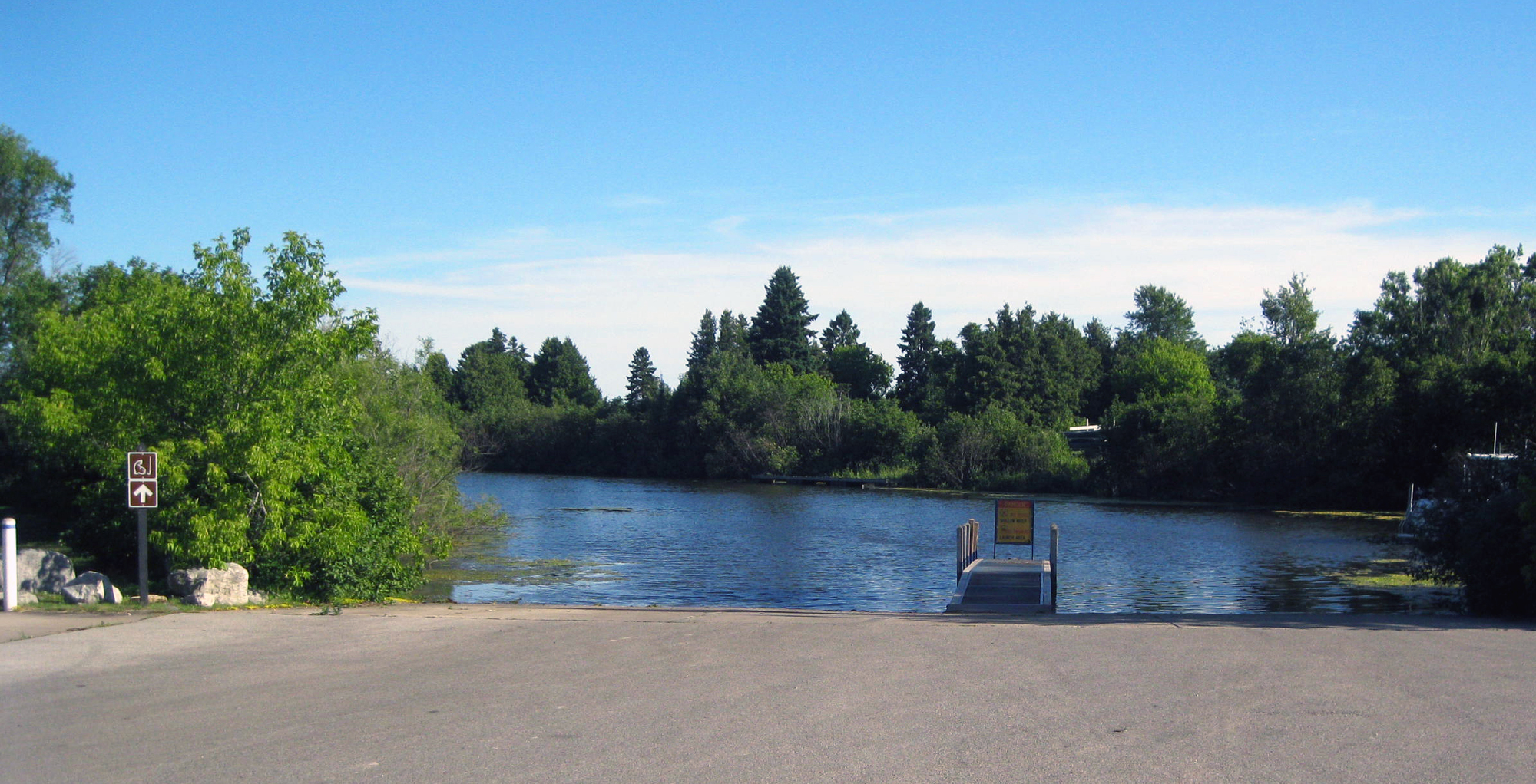 The Nahma boating access site in Delta County will be temporarily closed Oct. 3 for a ramp replacement project.