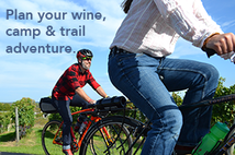 Plan your wine, trail & camp adventure.