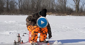 Click to play the instructional ice fishing video