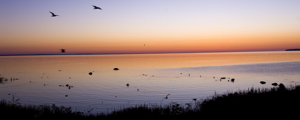 Sunrise over Lake Huron