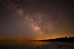 Negwegon State Park night sky