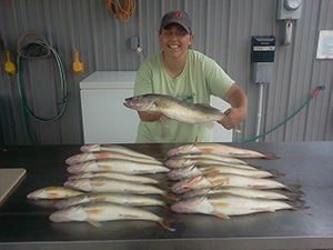 Saginaw bay walleye