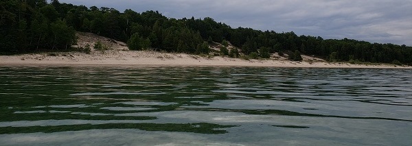 Michigan shoreline - Beaver Island, Lake Michigan 