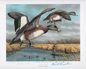 2018 Governor's Edition duck stamp