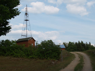 The old farm that used to run with the help of wind power.