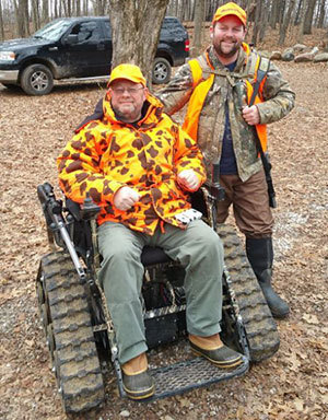 People with health challenges can enjoy reserved hunting opportunities at Sharonville State Game Area's Pierce Road Hunt Unit