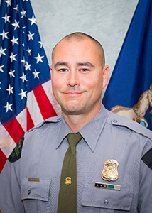 Michigan Department of Natural Resources Conservation Officer Michael Hearn