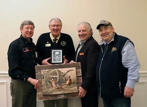 Bill Vander Zouwen, Al Stewart, Howard Vincent and Dan McMaster