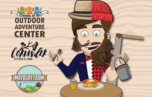 Outdoor Adventure Center Lumberjack Weekend graphic