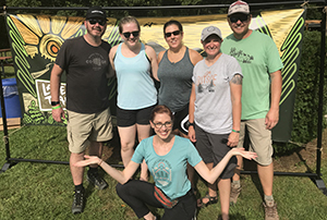 participants at Trail to Table dinner