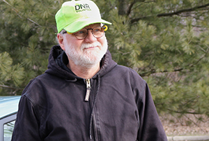 Wayne Gleiber standing outdoors