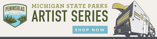 Michigan state parks artist series, show now