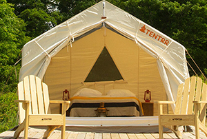 safari-style tent