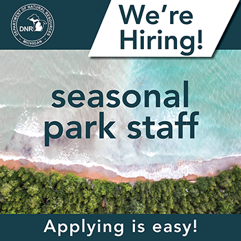 We're hiring seasonal park staff