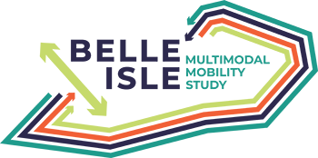 Belle Isle Park multimodal mobility study logo