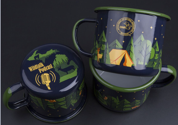 Wildtalk Podcast camp mugs