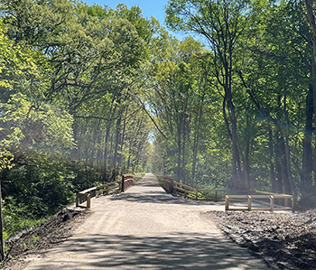 Kal-Haven Trail upgrades May 2024