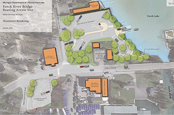 drawing of new site plan