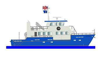 R/V Steelhead II will conduct surveys using multiple types of gear to inform fisheries management in Lake Michigan.