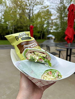 A close-up of food served up at Tahquamenon Falls State Park in Luce and Chippewa counties.