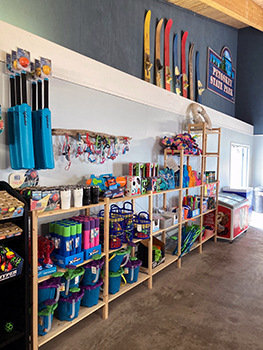 Some of the items available from the concessionaire at Petoskey State Park in Emmet County.