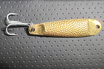 It is unlawful to use gear with multi-pointed hooks, like the treble hook pictured here, from Nov. 1 to Nov. 30.