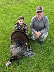 Youth spring turkey hunter