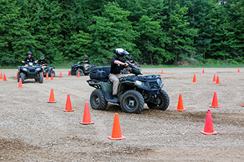 All cadets earned their off-road vehicle and marine safety certificates during the academy.