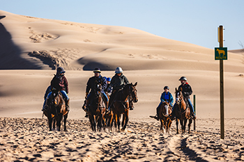 Silver Lake horseback riding