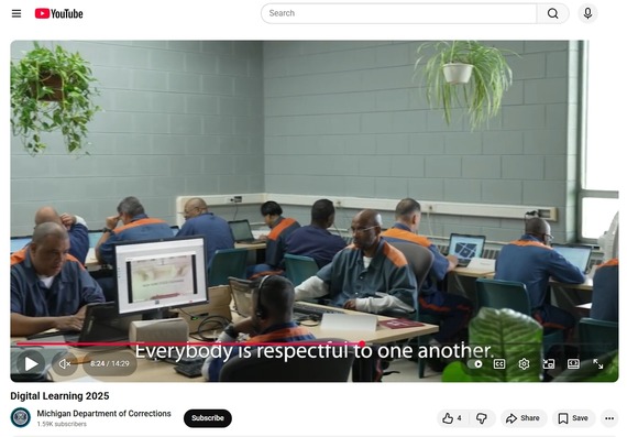 Screenshot of the YouTube video