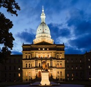 The Michigan Capitol building