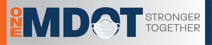 One MDOT Stronger Together Banner