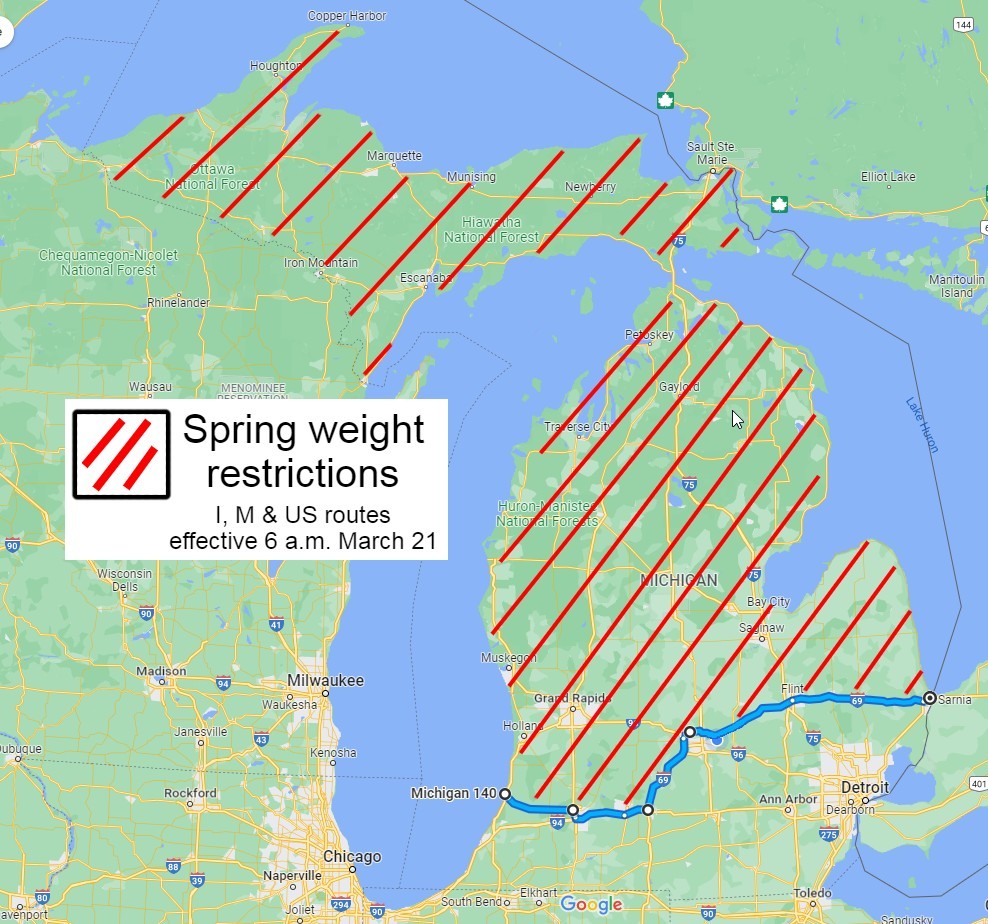 restrictions map