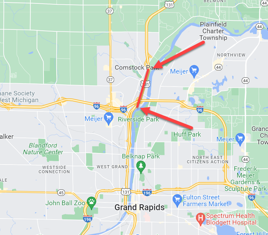 UPDATE- Lane & ramp closures: NB US-131, Grand Rapids, May 7