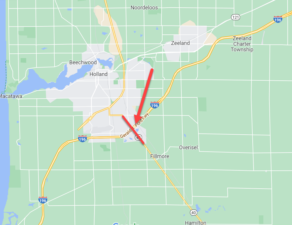 UPDATE- Lane & ramp closures: I-196 at M-40, Allegan County, September ...