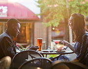 Patio Dining on Ann Arbor’s Pleasant Streets