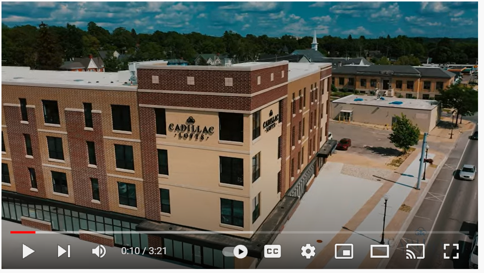 This Just In Community revitalization projects in Cadillac, Lansing