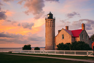 Old Mackinac Point Lighthouse.